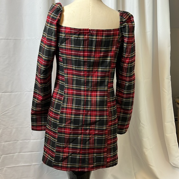 Punk Rave Plaid Stretch Dress Size XL/2XL - Picture 4 of 5